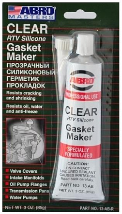 Герметик прокладок белый стандартный ABRO White Gasket Maker preview 1