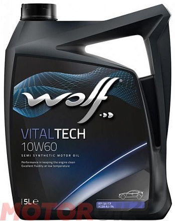 WOLF Vital Tech 10W-60 фото 1 WOLF Vital Tech 10W-60 preview 1