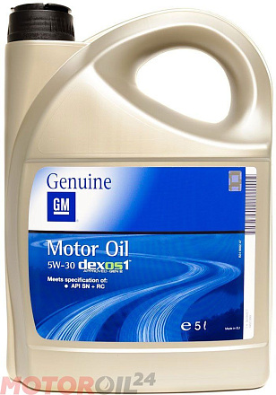 GM Dexos1 Gen2 5W-30 фото 1 GM Dexos1 Gen2 5W-30 preview 1