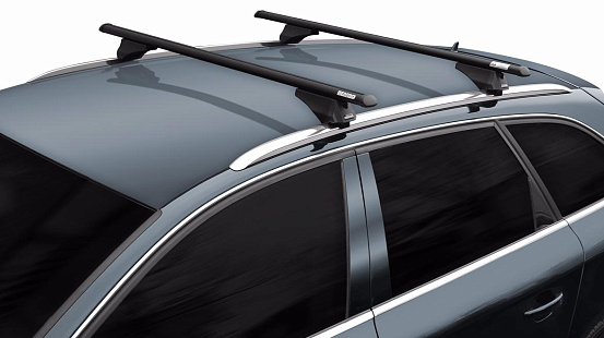 MENABO Багажник на интегрированный рейлинги TIGER Black 120 см (секретка) preview 3