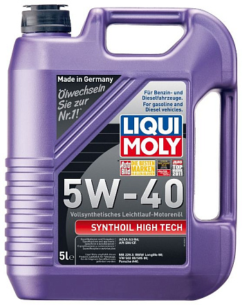 LIQUI MOLY Synthoil High Tech 5W-40 фото 2 LIQUI MOLY Synthoil High Tech 5W-40 preview 2