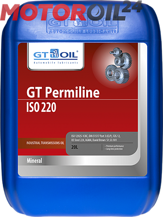 Редукторное масло GT Permiline 220 фото 2 Редукторное масло GT Permiline 220 preview 2