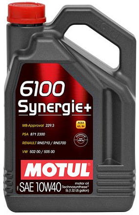 MOTUL 6100 Synergie+ 10W-40 preview 2