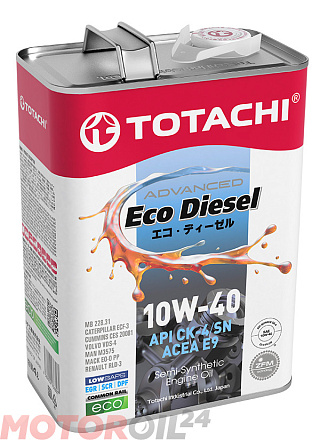 TOTACHI Eco Diesel CK-4/SN 10W-40 preview 1