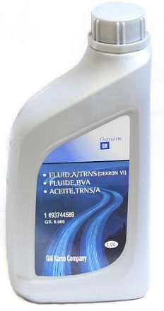 Трансмиссионное масло GM FLUID, A/TRNS, Dexron VI (AUTO T/M) preview 1