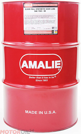 Трансмиссионное масло AMALIE Elixir Full Synthetic GL-5 75W-90 фото 1 Трансмиссионное масло AMALIE Elixir Full Synthetic GL-5 75W-90 preview 1