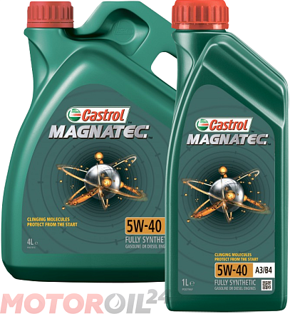 CASTROL Magnatec 5W-40 A3/B4 фото 1 CASTROL Magnatec 5W-40 A3/B4 preview 1