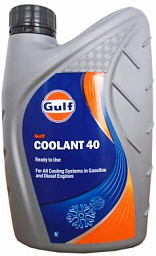 Антифриз готовый синий GULF Coolant 40