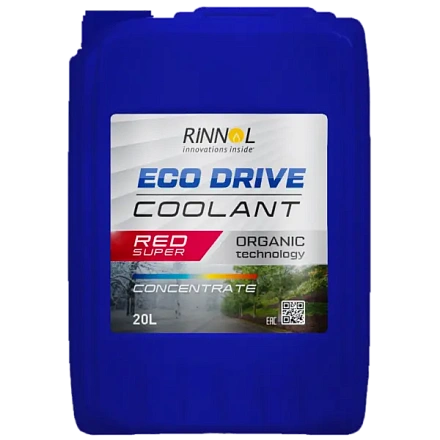 Антифриз концентрат красный RINNOL ECO DRIVE COOLANT RED SUPER preview 1