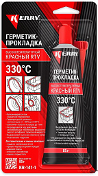 Герметик-прокладка красный KERRY