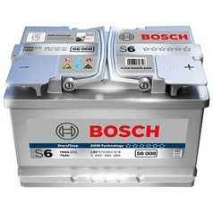 Аккумулятор BOSCH 0092S60080