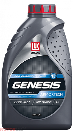 ЛУКОЙЛ Genesis Armortech 0W-40 preview 1