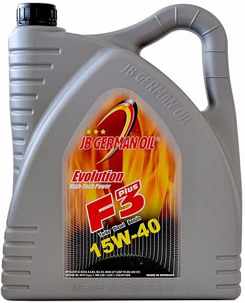 JB GERMAN OIL Evolution F3 High-Tech Power 15W-40 фото 1 JB GERMAN OIL Evolution F3 High-Tech Power 15W-40 preview 1
