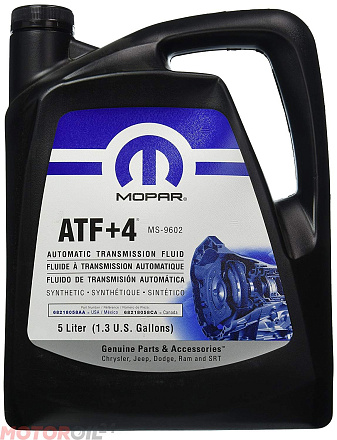 Трансмиссионное масло MOPAR ATF+4 фото 1 Трансмиссионное масло MOPAR ATF+4 preview 1