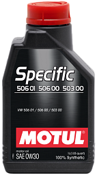 MOTUL Specific 506 01 / 506 00 / 503 00 SAE 0W-30
