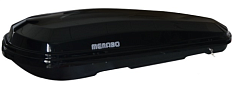 Автомобильный бокс MENABO Diamond 500 DUO (209x79x37) 500 L (Черный глянец)