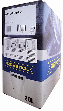 Трансмиссионное масло RAVENOL ATF T-WS Lifetime фото 1 Трансмиссионное масло RAVENOL ATF T-WS Lifetime preview 1