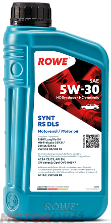 ROWE Hightec Synt RS DLS 5W-30 preview 1