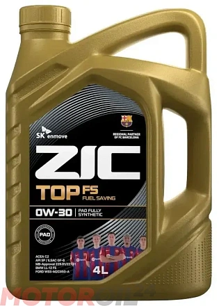 ZIC Top FS 0W-30 фото 1 ZIC Top FS 0W-30 preview 1