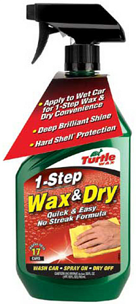 Полироль-спрей TURTLE WAX 1-Step Wax & Dry preview 1