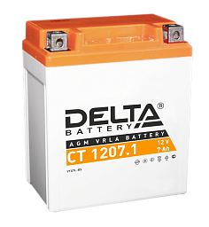 Аккумулятор Delta YTX7LBS