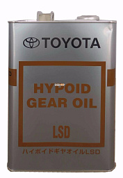 Трансмиссионное масло TOYOTA Hypoid Gear Oil LSD 85W-90