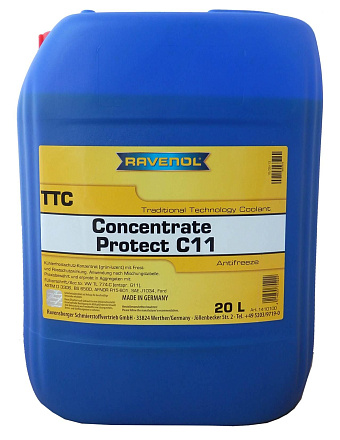 Антифриз концентрат жёлтый RAVENOL TTC Protect C11 Concentrate фото 1 Антифриз концентрат жёлтый RAVENOL TTC Protect C11 Concentrate preview 1