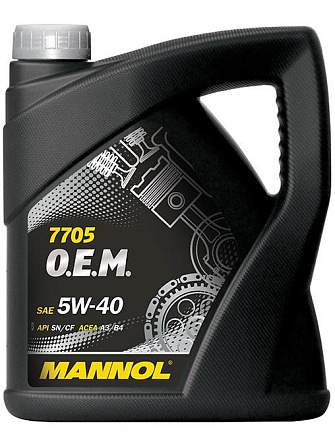 MANNOL 7705 O.E.M. for Renault Nissan 5W-40 фото 1 MANNOL 7705 O.E.M. for Renault Nissan 5W-40 preview 1