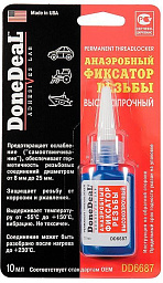 Анаэробный фиксатор резьбы высокопрочный DONE DEAL