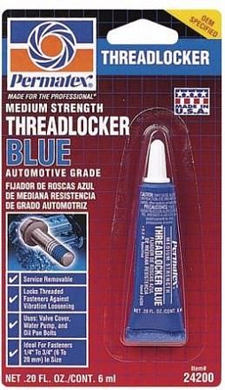 Фиксатор резьбы PERMATEX Medium Strenge Threadlocker Blue preview 1