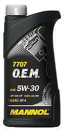 MANNOL 7707 O.E.M. для Ford и Volvo 5W-30