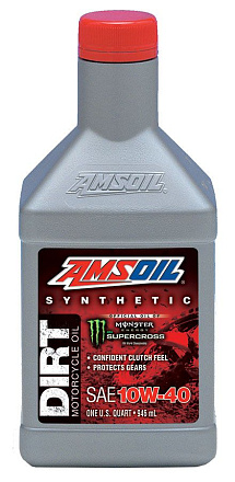 AMSOIL Synthetic Dirt Bike Oil 10W-40 preview 1