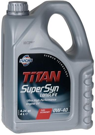 FUCHS Titan Supersyn LONGLIFE 0W-40 preview 1