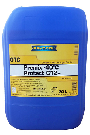 Антифриз готовый фиолетовый RAVENOL OTC Organic Technology Coolant Premix -40°C фото 1 Антифриз готовый фиолетовый RAVENOL OTC Organic Technology Coolant Premix -40°C preview 1