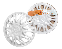 Колпаки колесные AIRLINE 16 дюймов Х5, передние на газель, белый