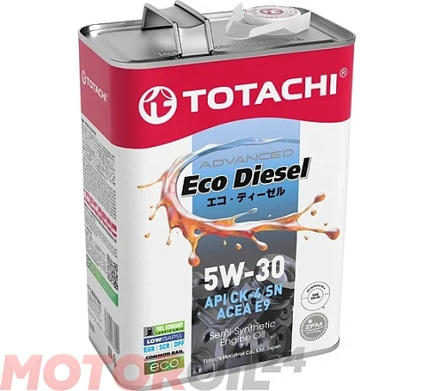 TOTACHI Eco Diesel Semi-Synthetic CK-4/CJ-4/SN 5W-30 фото 1 TOTACHI Eco Diesel Semi-Synthetic CK-4/CJ-4/SN 5W-30 preview 1
