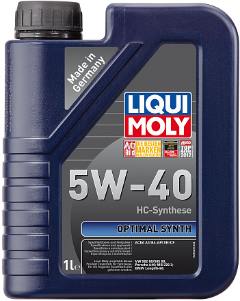 LIQUI MOLY Optimal Synth 5W-40 preview 1