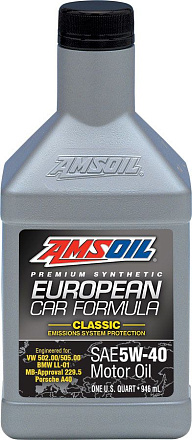 AMSOIL European Car Formula Classic ESP Synthetic Motor Oil 5W-40 фото 2 AMSOIL European Car Formula Classic ESP Synthetic Motor Oil 5W-40 preview 2
