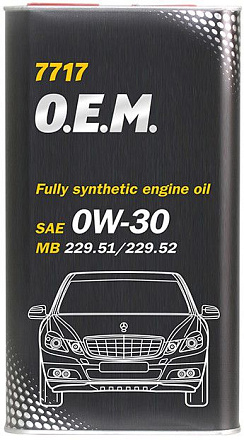 MANNOL 7717 O.E.M. for Mercedes Benz 0W-30 фото 2 MANNOL 7717 O.E.M. for Mercedes Benz 0W-30 preview 2