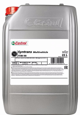 Трансмиссионное масло CASTROL Syntrans Multivehicle 75W-90 фото 1 Трансмиссионное масло CASTROL Syntrans Multivehicle 75W-90 preview 1