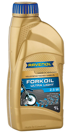 Вилочное масло RAVENOL Forkoil Ultra Light 2,5W фото 1 Вилочное масло RAVENOL Forkoil Ultra Light 2,5W preview 1