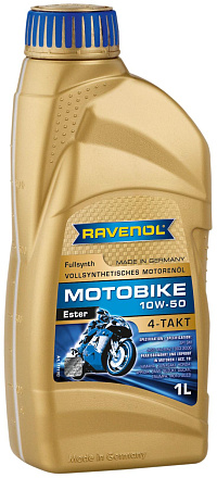 RAVENOL Motobike 4-T Ester 10W-50 фото 1 RAVENOL Motobike 4-T Ester 10W-50 preview 1