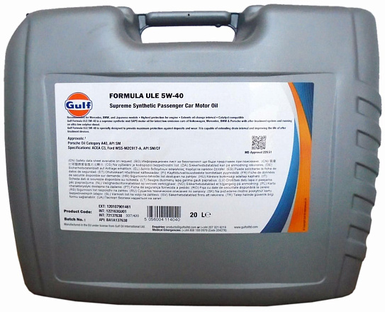 GULF Formula ULE 5W-40 preview 1