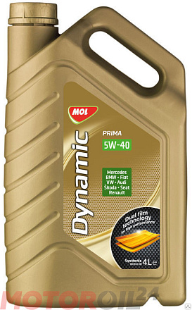 MOL Dynamic Prima 5W-40 фото 1 MOL Dynamic Prima 5W-40 preview 1