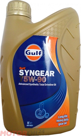 Трансмиссионное масло GULF Syngear 75W-90 preview 1