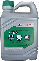 Антифриз концентрат зеленый HYUNDAI Long Life Coolant 2yr