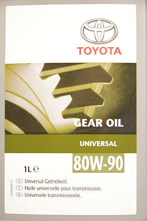 Трансмиссионное масло TOYOTA Gear oil 80W-90 GL-4/GL-5 фото 2 Трансмиссионное масло TOYOTA Gear oil 80W-90 GL-4/GL-5 preview 2