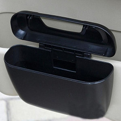 Ведёрко для мусора AIRLINE на дверной карман, черное