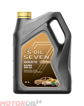 S-OIL 7 GOLD #9 5W-30 A5/B5 фото 1 S-OIL 7 GOLD #9 5W-30 A5/B5 preview 1