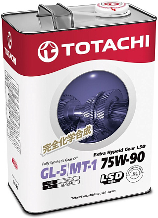 Трансмиссионное масло TOTACHI Extra Hypoid Gear LSD 75W-90 preview 1